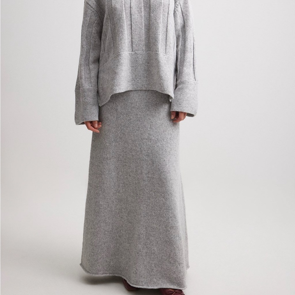 Maxi knit skirt (wide) **SOLD**